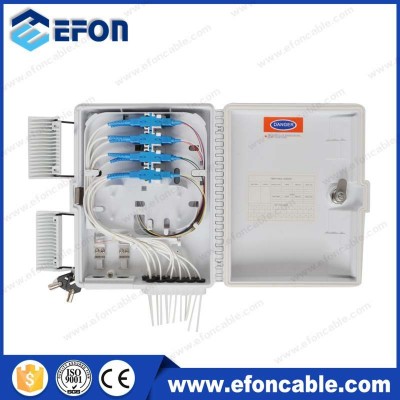 2 Port Locked 12 Core Optical Fiber Cable Junction Box (FDB-012D)